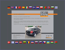 Tablet Screenshot of lg-automobile.de